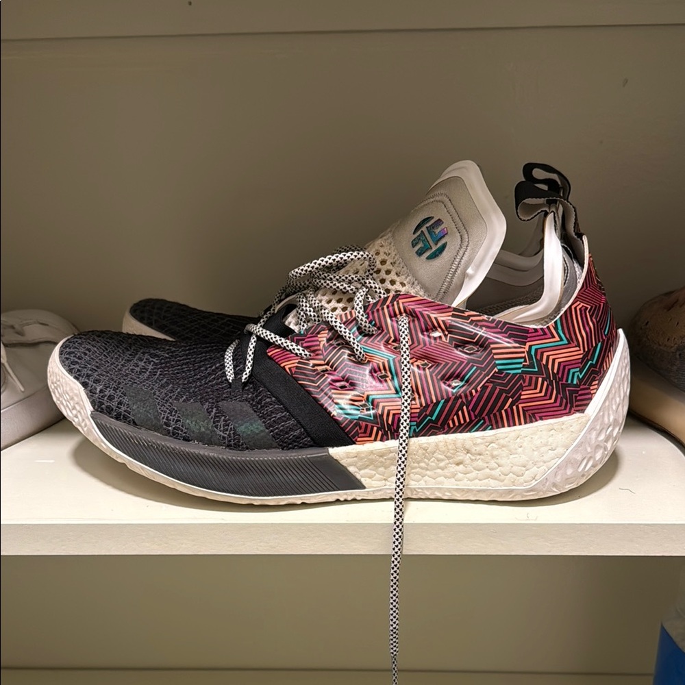 Multicolor Patterned Men's Sneakers